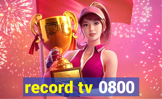 record tv 0800